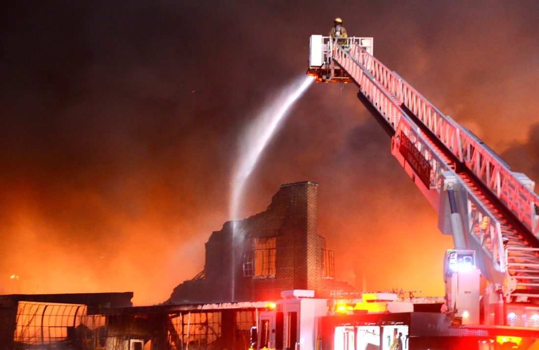 Fire destroys Salem building News, Sports, Jobs Morning Journal